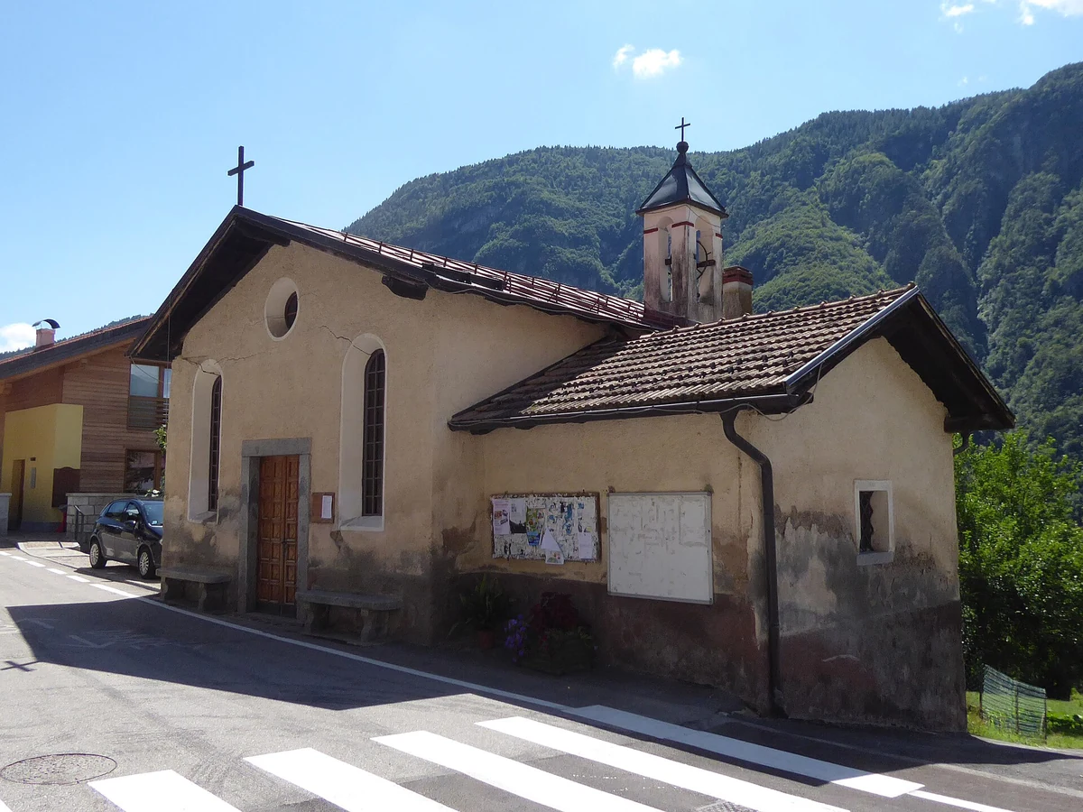 chiesa dei Santi Giuseppe e Agostino, Tre Ville — Chiese e Santuari Lago di Garda
