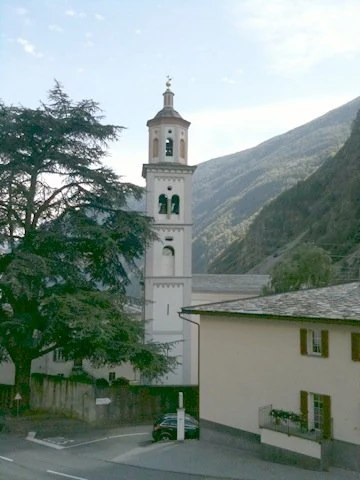 Chiesa Rifurmada con Casa Parrocchiale, Brusio — Chiese e Santuari Lago di Garda