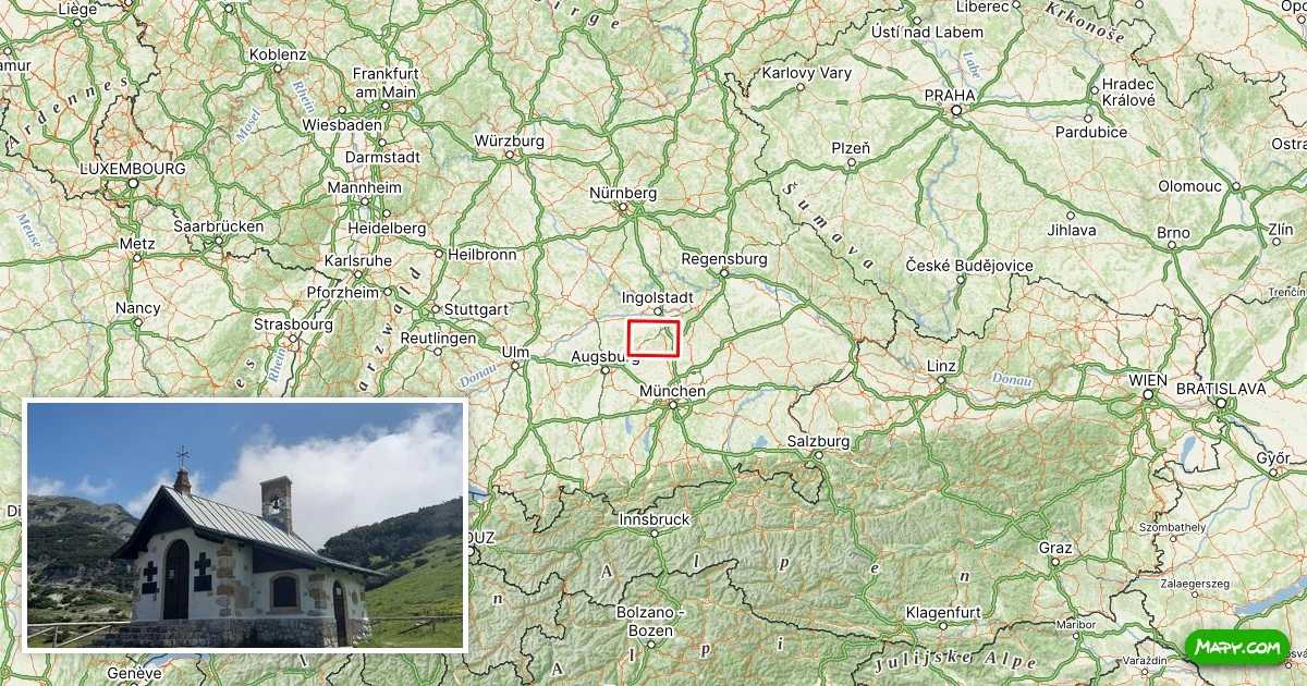 chiesetta ai morti alpini, Ala — Chiese e Santuari Lago di Garda