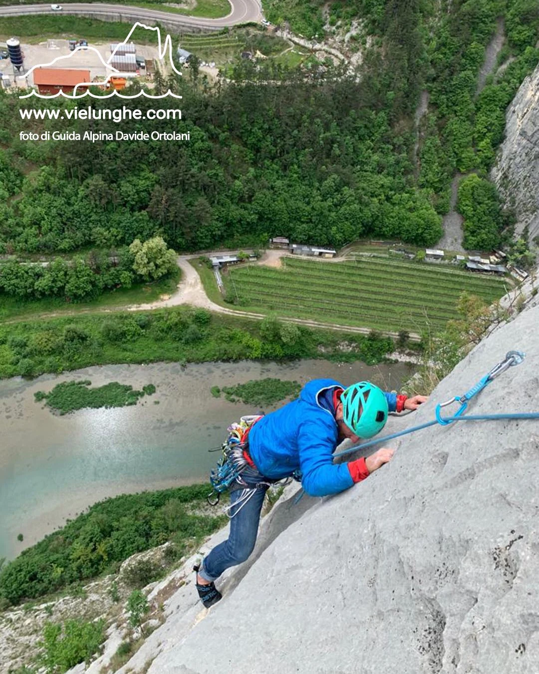 Piccolo Dain - Parete della Centrale, Sarche — Sport e Attività Lago di Garda