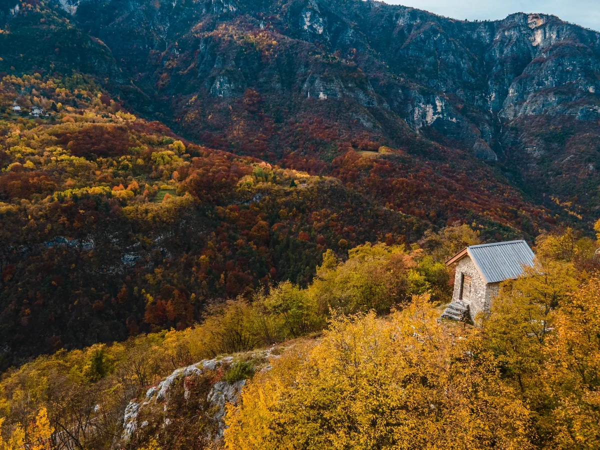 Punto panoramico del Casom, Folgaria — Punti Panoramici Lago di Garda