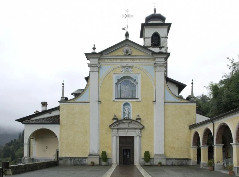 santuario della Beata Vergine della Misericordia, Pezzaze — Chiese e Santuari Lago di Garda